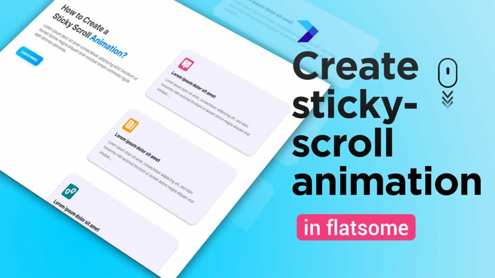 How to create a Sticky Scroll Animation in Flatsome